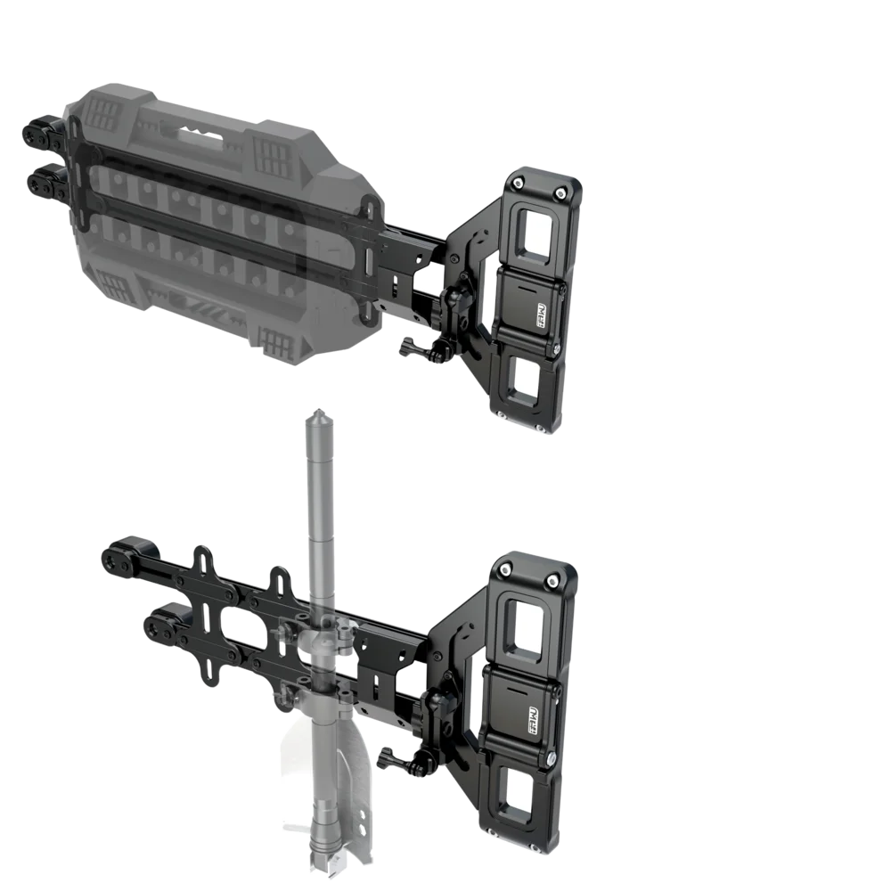 

SXMA VAN002 Car Door Storage Expansion Bracket Integrated Rack for Jeep Wrangler JK JL Exterior Accessories