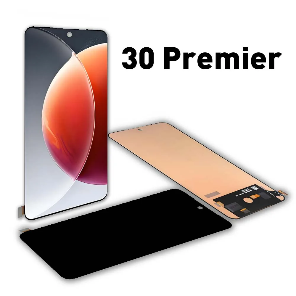 For Tecno Camon 30 Premier 6.77'' AMOLED TFT LCD Display Touch Screen Digitizer Replacement CL9 Assembly for Smartphone Repair