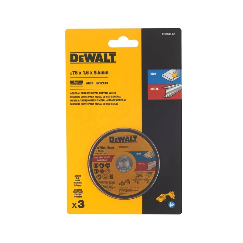 DEWALT DT20590/DT20591/DT20592 Separate Sell Separately76MM High Hardness Blade For DCS438 Power Tool Accessories