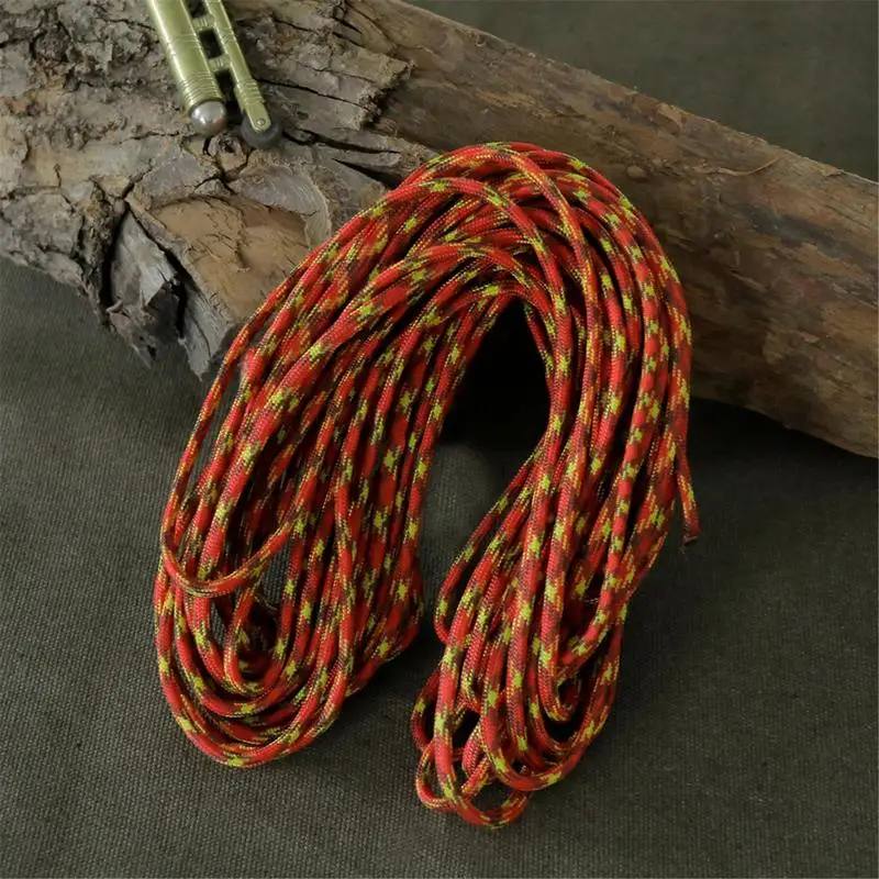 25feets Outdoor Fire Starter Jute Tinder Igniting Rope Impervious Camping Wax Dipping Ignition Cord Tinder Wick Hemp Ropes Tools