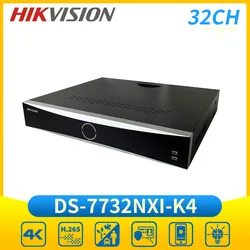 Hikvision DS-7732NXI-K4 12MP 4K 32ch AcuSense NVR Facial Recognition H.265+ Network Video Surveillance Recorder