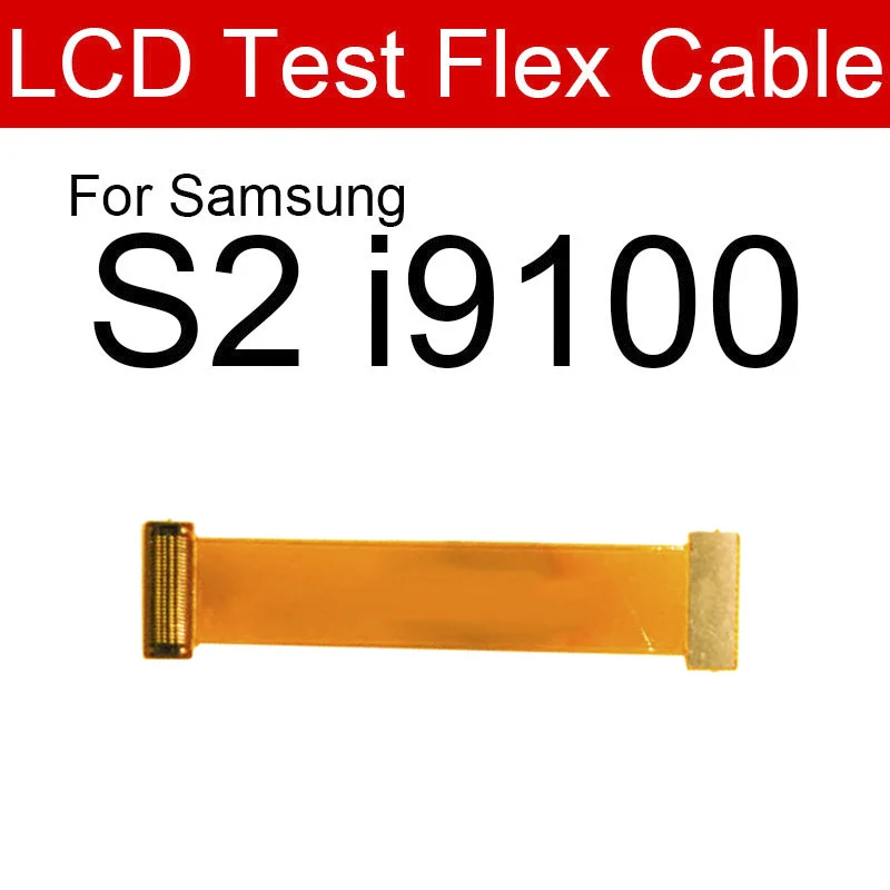 For Samsung Note 1 2 3 4 5 8 9 10 Lite Plus S2 S3 S4 S5 S6 S7 S8 S9 S10 Plus Edge i9100 N7000 LCD Display Screen Test Flex Cable