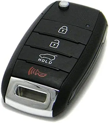 

OEM 95430-B2100 Key Fob for Kia Soul 2014-2019 – 4 Button Remote with Key Blade – FCC: OSLOKA-875T