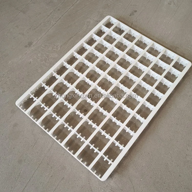 Factory Directly Sale 63 Capacity Plastic Duck Incubator Egg Tray 63duck Transport Egg Tray