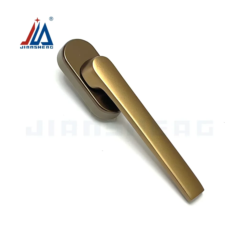 Maniglia a T ultra sottile per porta finestra, maniglia piatta in lega di alluminio per schermo per insetti, maniglia hardware per rete manovella facile da installare