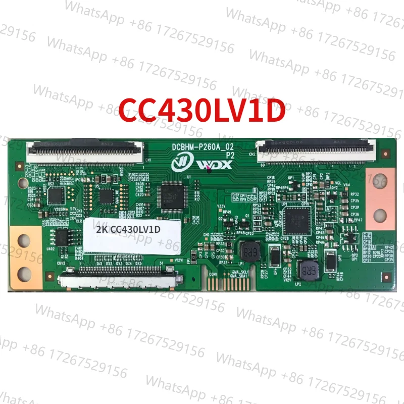 Placa Lógica para TV LCD Recién Actualizada CC430LV2D/CC430LV1D 2K, Mide el Punto.