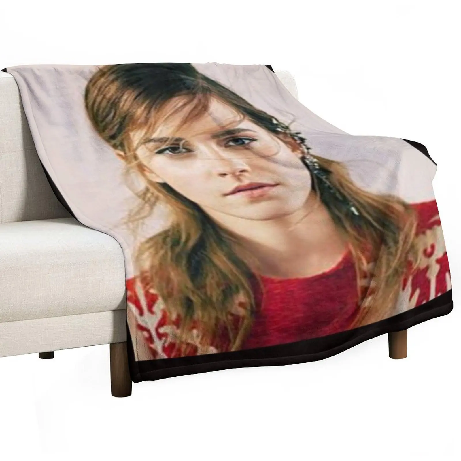 الألبوم - بطانية رمي إيما واتسون، بطانيات سفر كبيرة جدًا على الشاطئ