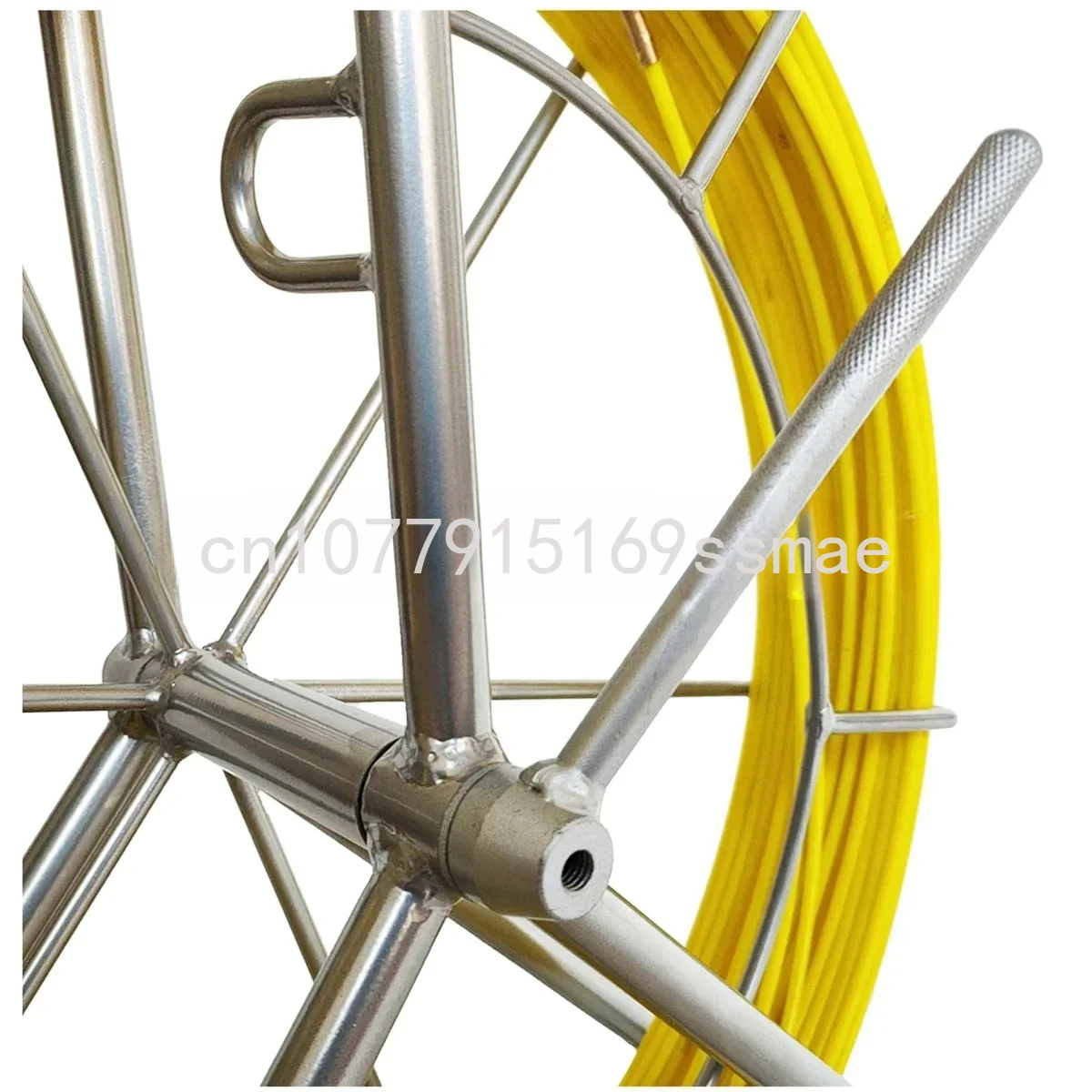 

Tape Continuous Reel Wire Cable Running Puller Rod 6MM 100M/ 3/16" 229FT Fiberglass Duct Rodder Fish