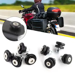 4Pcs/set Motorcycle Tailbox Buckle Rear Luggage Bushing Quick Release Spacers Plate Base Practical Motorcycle Accessories