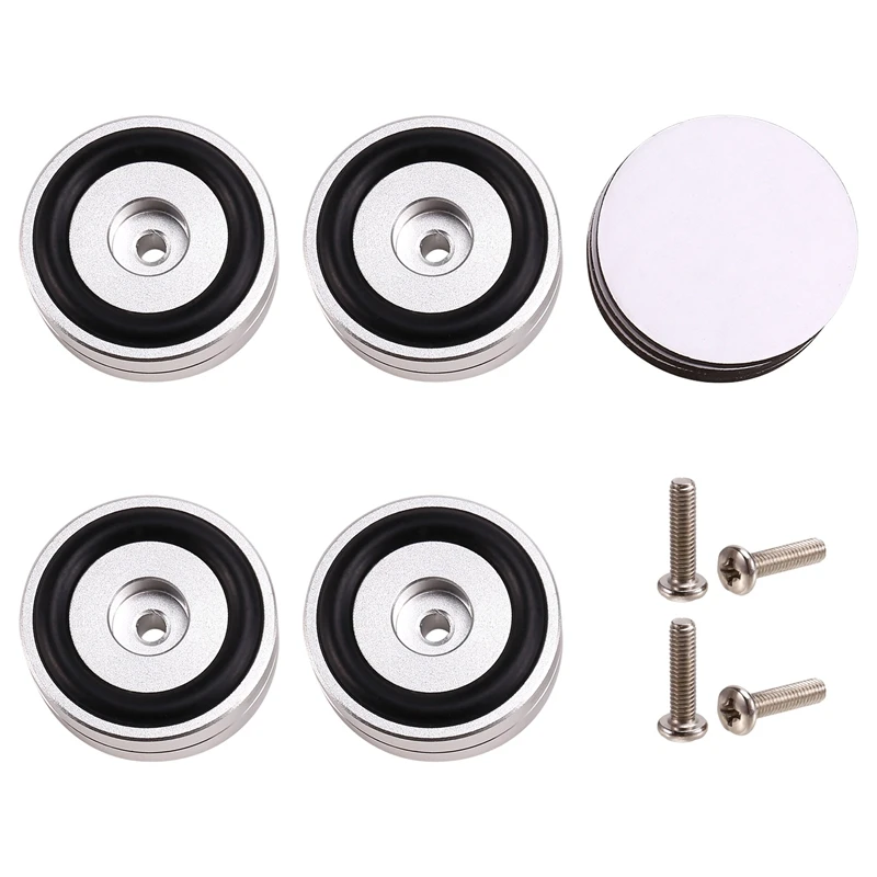 

4PCS Hifi Turntable Isolation Feet Stand Speakers Spikes Audio Pads, For Amplifier/Speaker/Turntable 40X15mm