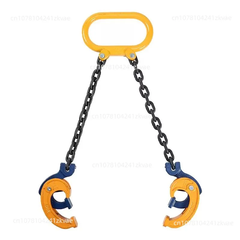 Chain Sling For Oil Tank & Barrel Handling 0.5Ton Iron Drum Lifter Clamp