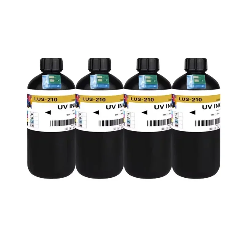 1L / 1000ML Replace Ink UV Ink Compatible for Mimaki LUS-210 UV Ink For Mimaki UJV100-160 with chips