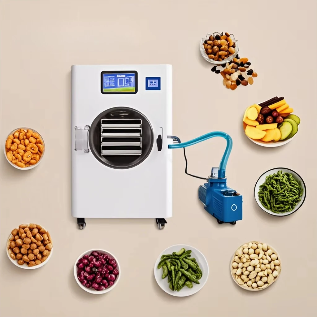 Woming Super Quality 4kg 6kg 8kg Home Fruit Vacuum Freeze Dryer Food Drying Lyophilizer Machine