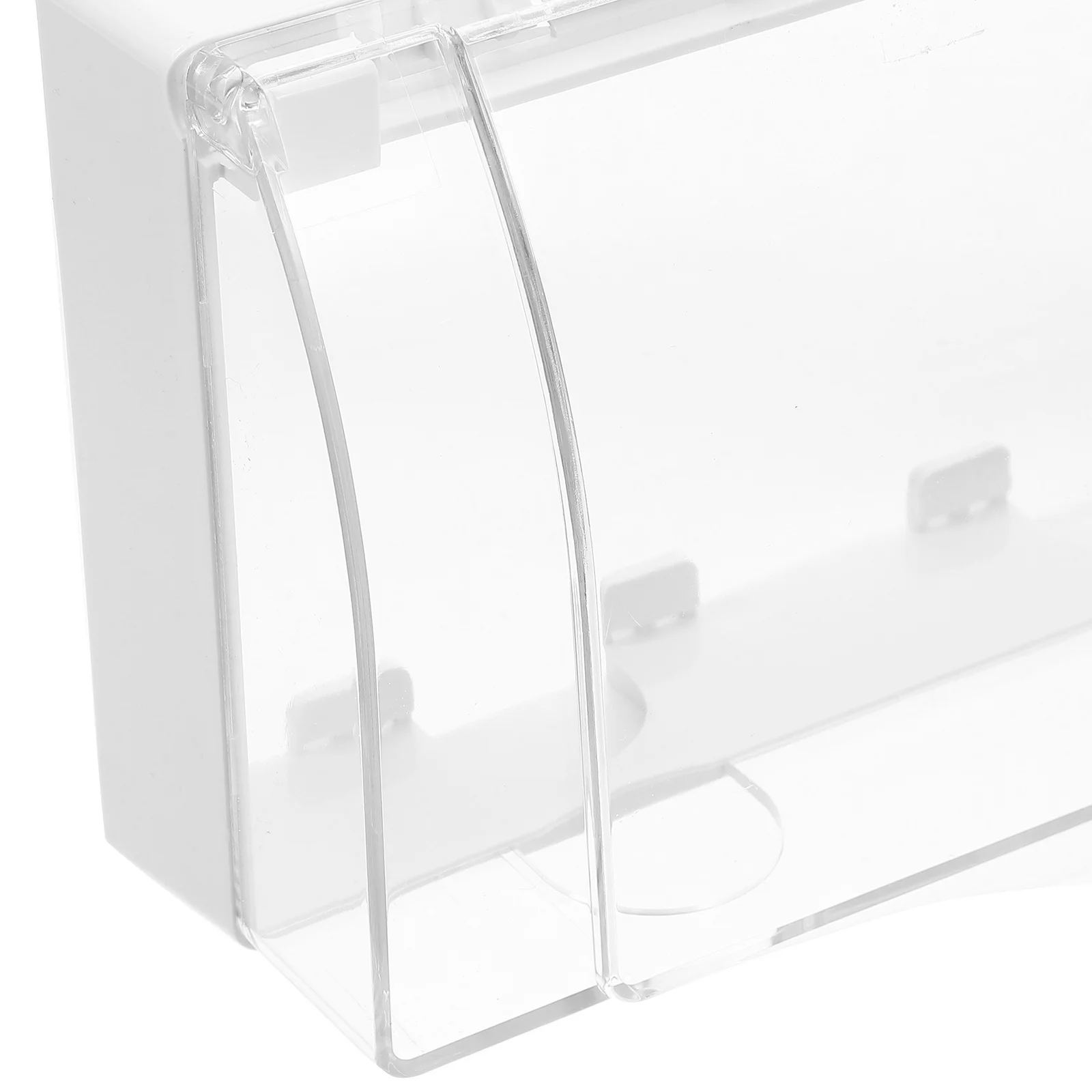 Waterproof Outlet Cover 86-Type Self Adhesive Wall Plate Clear Socket Protector Box For Bathroom Kitchen Outdoor Electrical