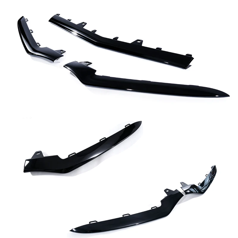 Front Bumper Chrome Gloss Black Trim Molding For Mercedes-Benz E Class W212 LCI E550 E350 E400 2128852774 2128852874 2128852674