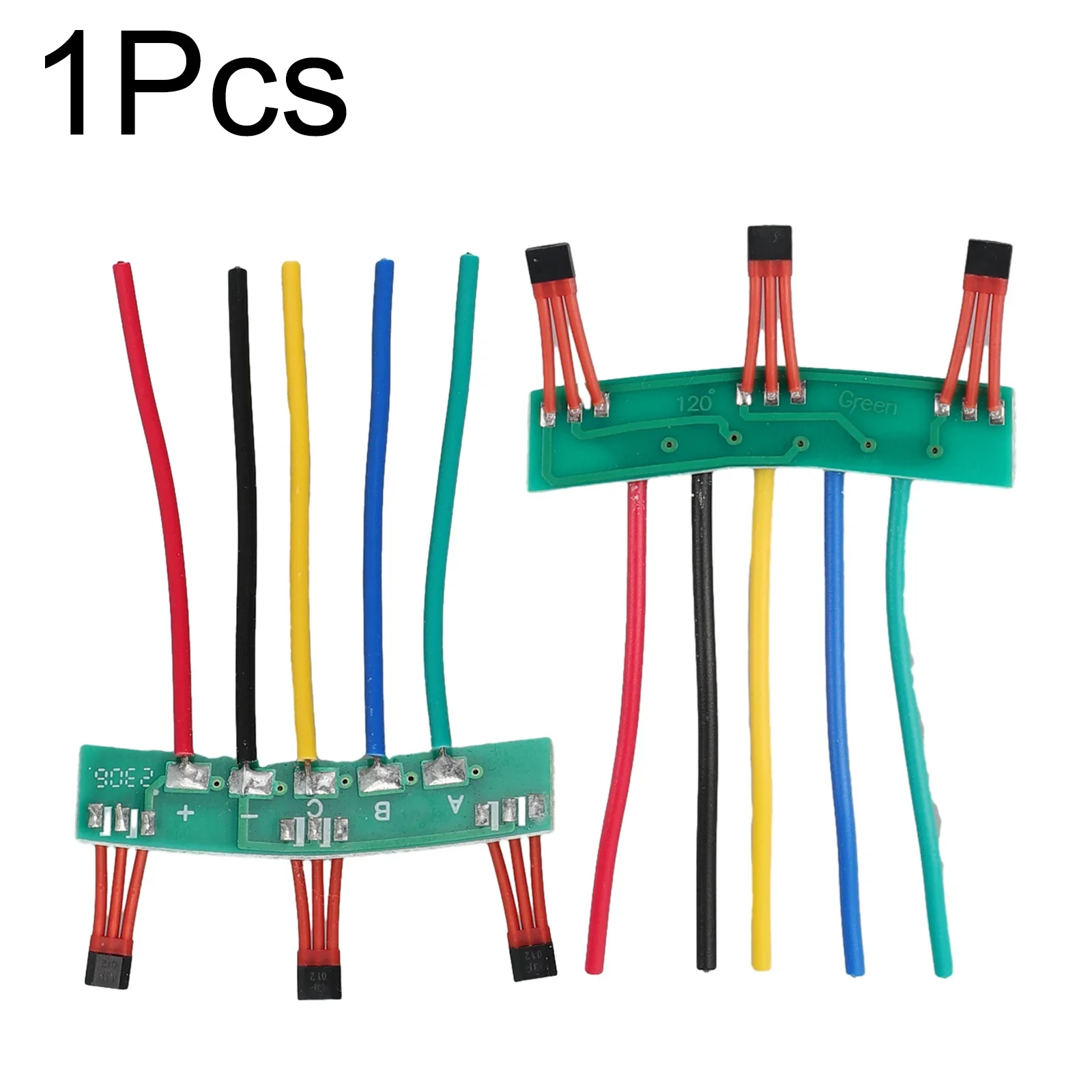 Ebike Hall Electric Scooter Hall Sensor 120° 43F PCB Cable Replace Electric Bike Part E-Bicycle Equipment For 2/3 Wheel Motor