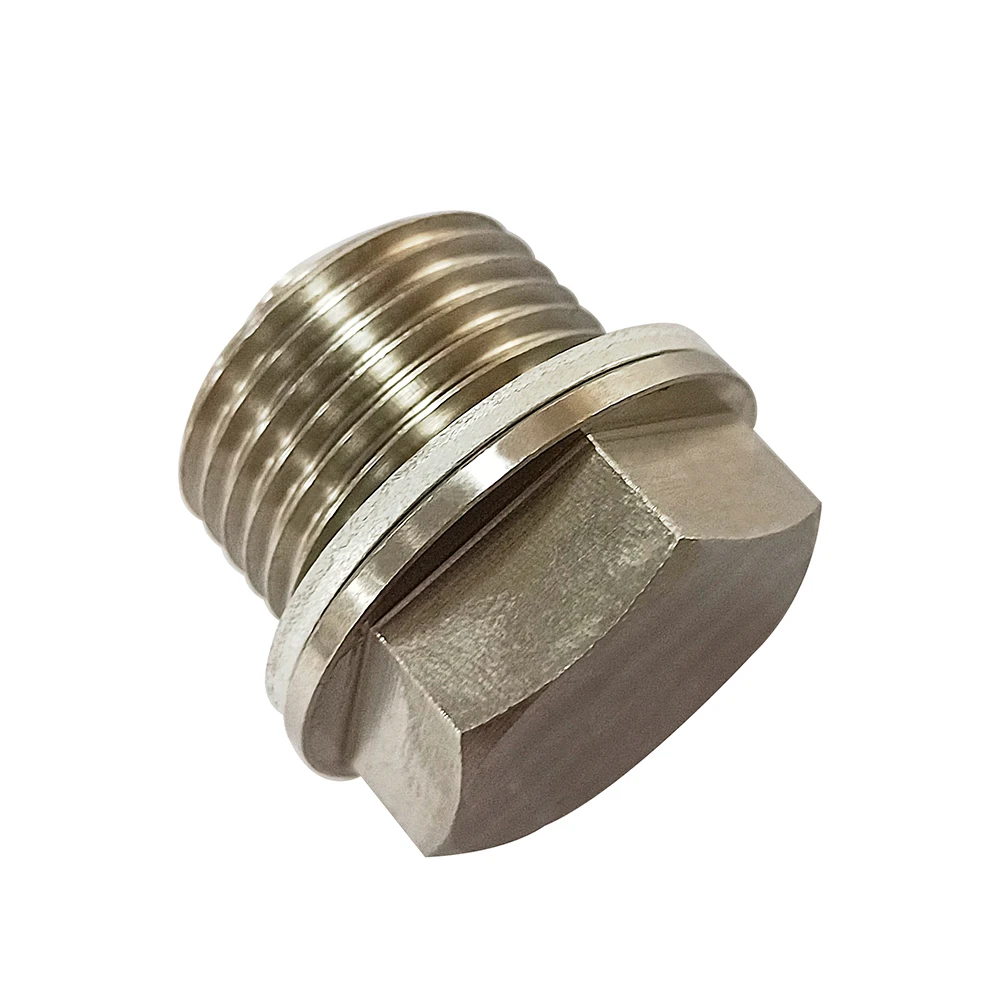 1pcs M14 x 1.5 M12 M16 M18 M20 Magnetic stainless steel Oil Drain Plug Sump Drain Nut Bolt with Copper Gasket Car Accessories