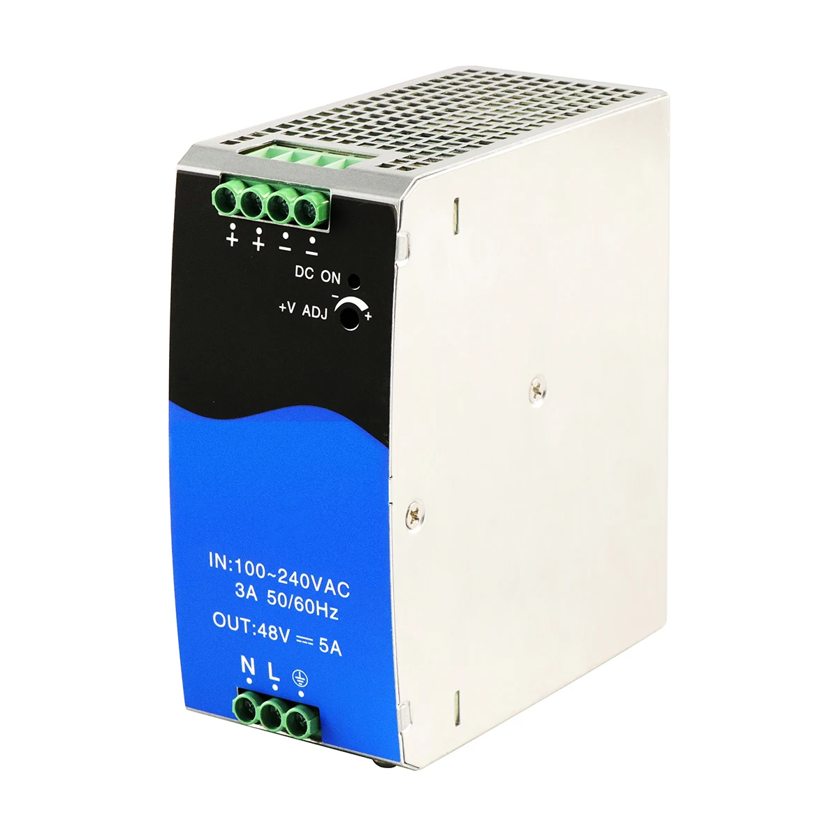 AC/DC Input UL Listed 240W Industrial DIN Power Adapter