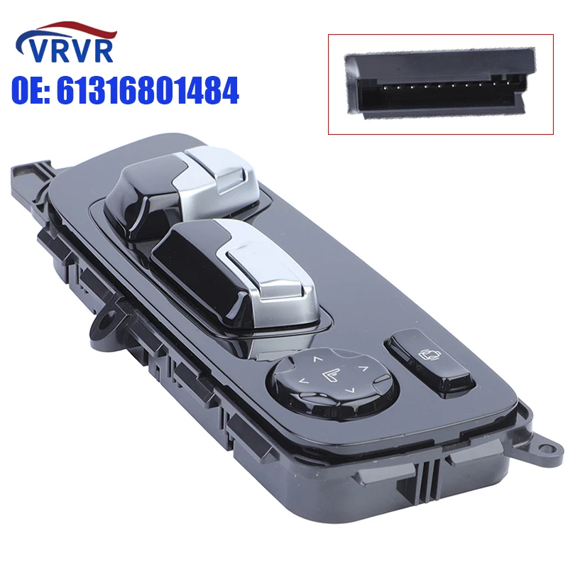 VRVR 61316801484 Power Seat Switch For BMW 7 Series G11 G12