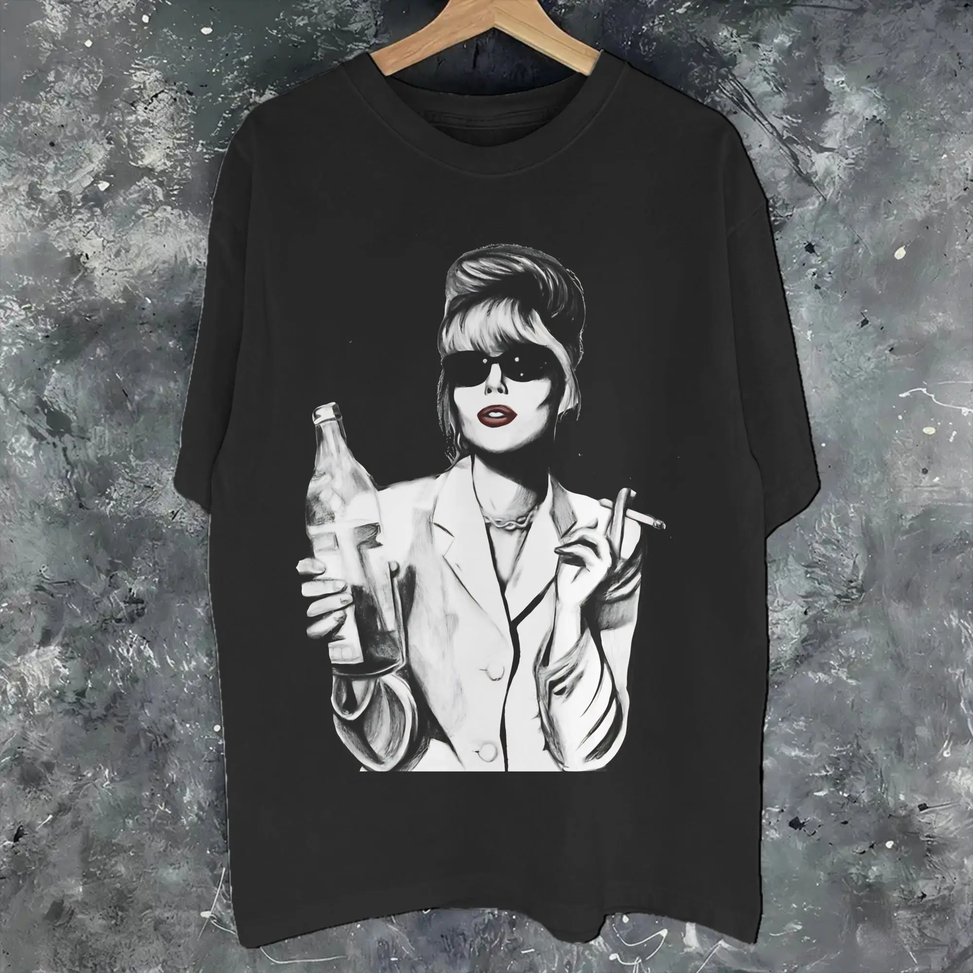 Graphic Printing patsy stone T Shirt For Unisex  Pure Cotton T-shirts Short Sleeve Clothing