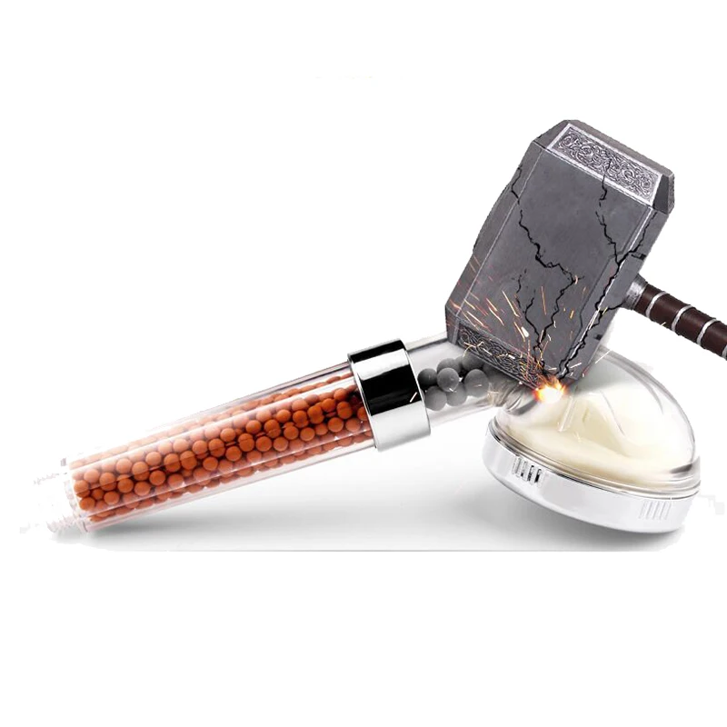 

Светодиодная душевая лейка с отрицательными ионами для SPA-процедур, напорная, с датчиком температуры, три цвета, семь цветов, размер на выбор