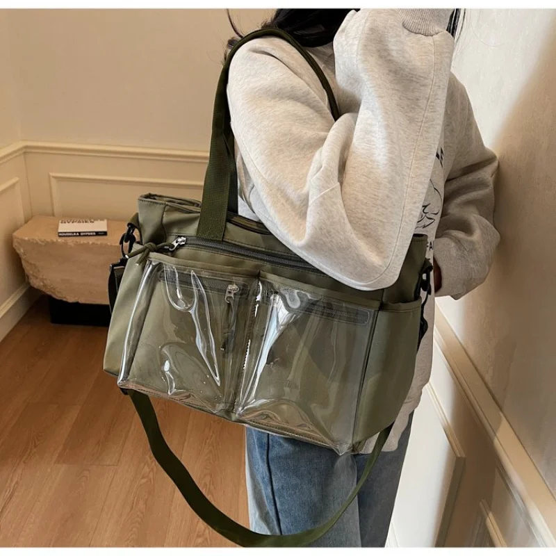 

Elegant Crossbody Handbag Luxury Brand Leather Women's Bag Famous Designer Classic Paris Casual Commuter Bag