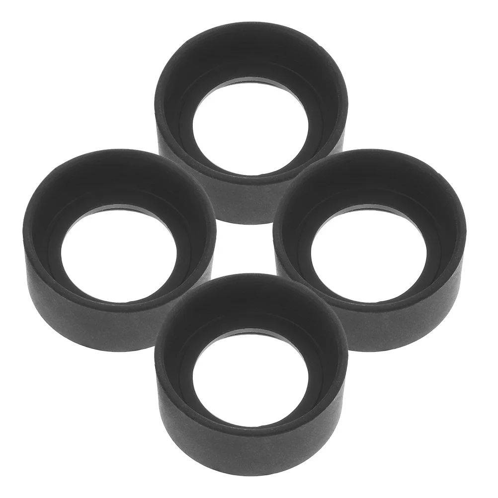 

4Pcs Rubber Eyepiece Covers for Microscope Protective Guards Replacement Eyepiece Shields Microscope Parts Eye Guards Cups