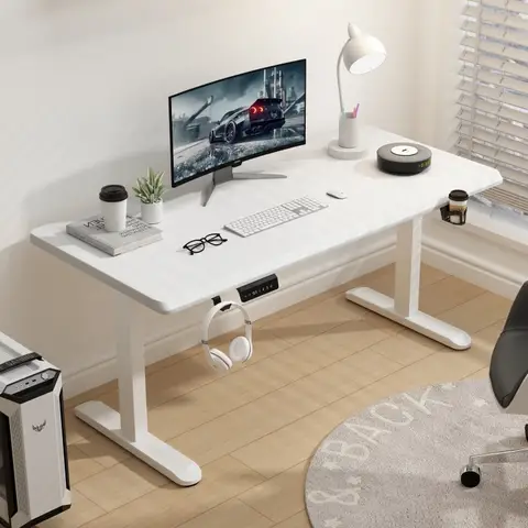 높이 조절 가능한 전동식 컴퓨터 책상, 모던 리프트 모터라이즈드 게이밍 데스크탑, 홈 오피스 책상