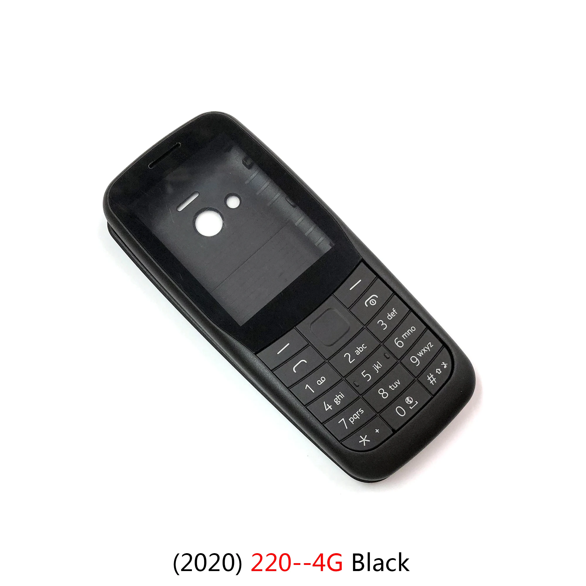 2020 For Nokia 2019 110 4G Mobile Phone Housing 215 220 4G Case battery Back door cover Keyboard Full Complete