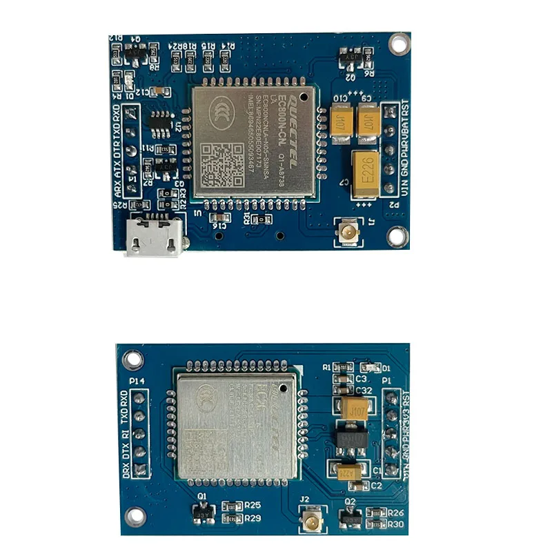 Placa do módulo IOT EC800N, CAT1, Tamanho pequeno, Passar 4G, Pode ser o posicionamento GPS, EC800G