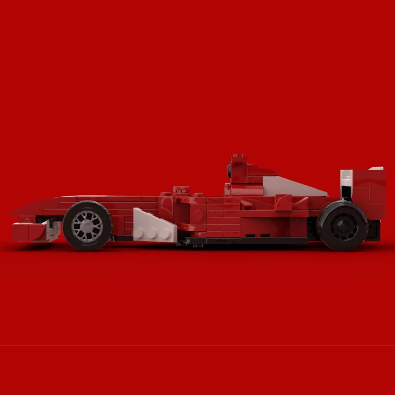 248 pièces voiture de sport Ferrarl F2004 MOC personnaliser bloc de construction modulaire Design créatif éducatif bricolage garçons anniversaire jouet cadeau