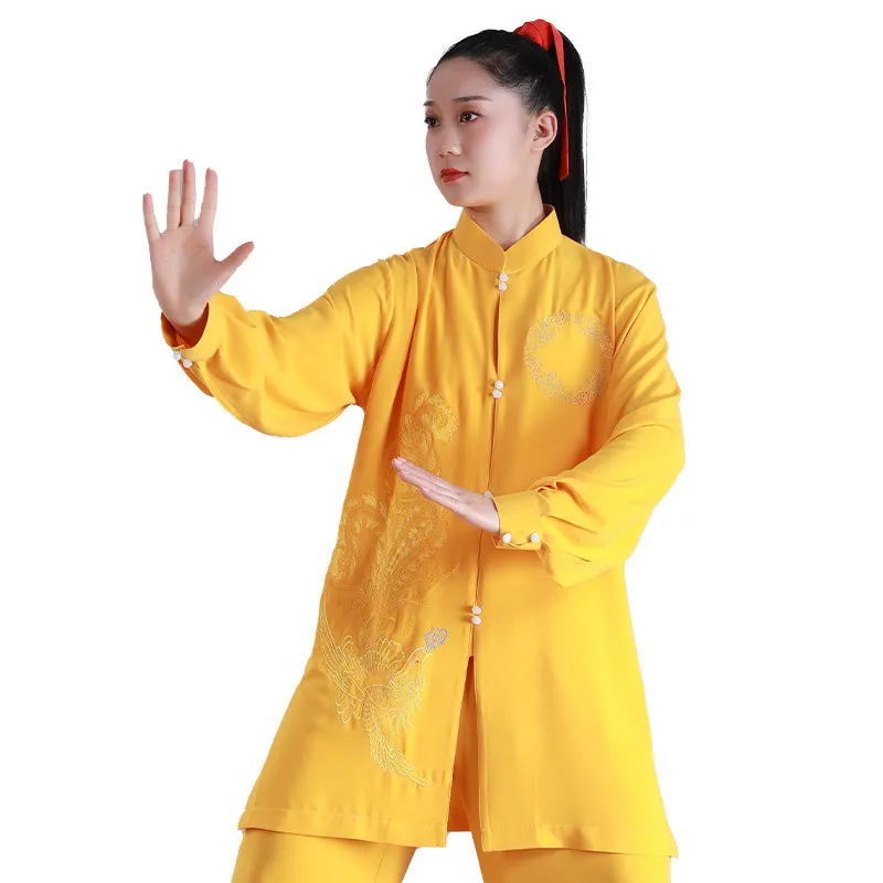 Women's Unisex Tai Chi Suit Pearl Linen Summer/Spring/Autumn Baduanjin Martial Arts Performance & Training Wear Neo-Chinese Styl