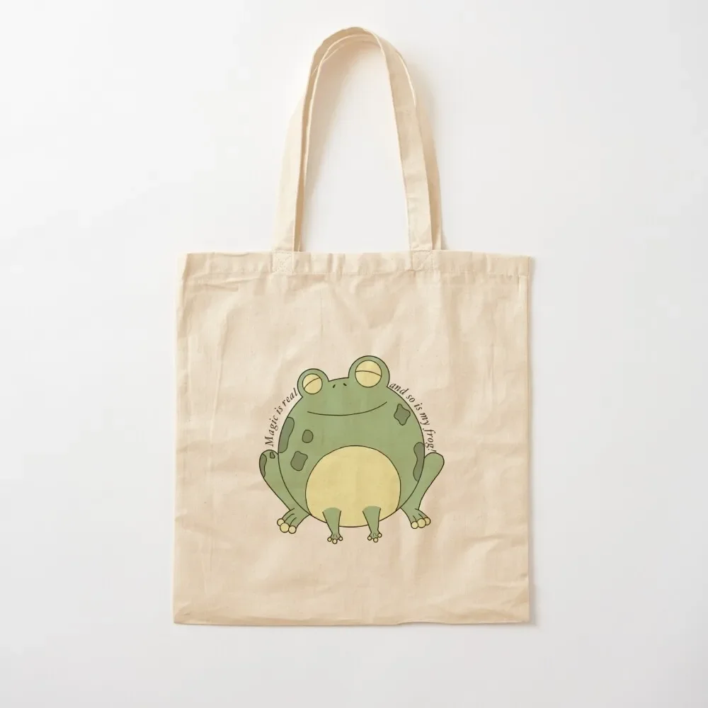 

Boggy the Froggy Tote Bag Reusable bags sacs de shopping tote bag men Tote Bag