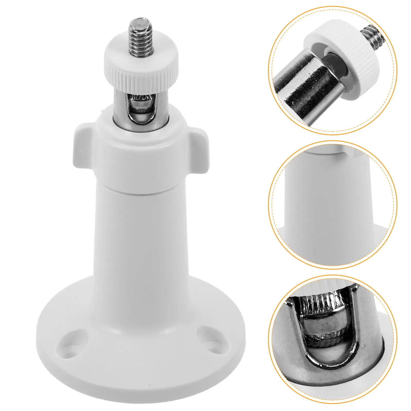 Rotating Solar Powered Camera Bracket Universal Outdoor Security Mount for Yacht Rv Boat Wall Mount Camera Holder Sturdy