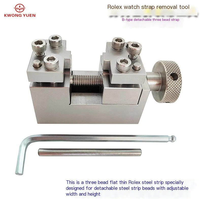 Herramienta de reparación de relojes Kwong Yuen, herramienta de extracción de correa de reloj Rolex, herramienta de extracción de juntas de reloj, herramientas de extracción de correa de reloj