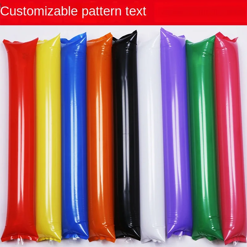 Inflatable Booster Printing School Sports Competition Cheering Stick Cheerleading Props