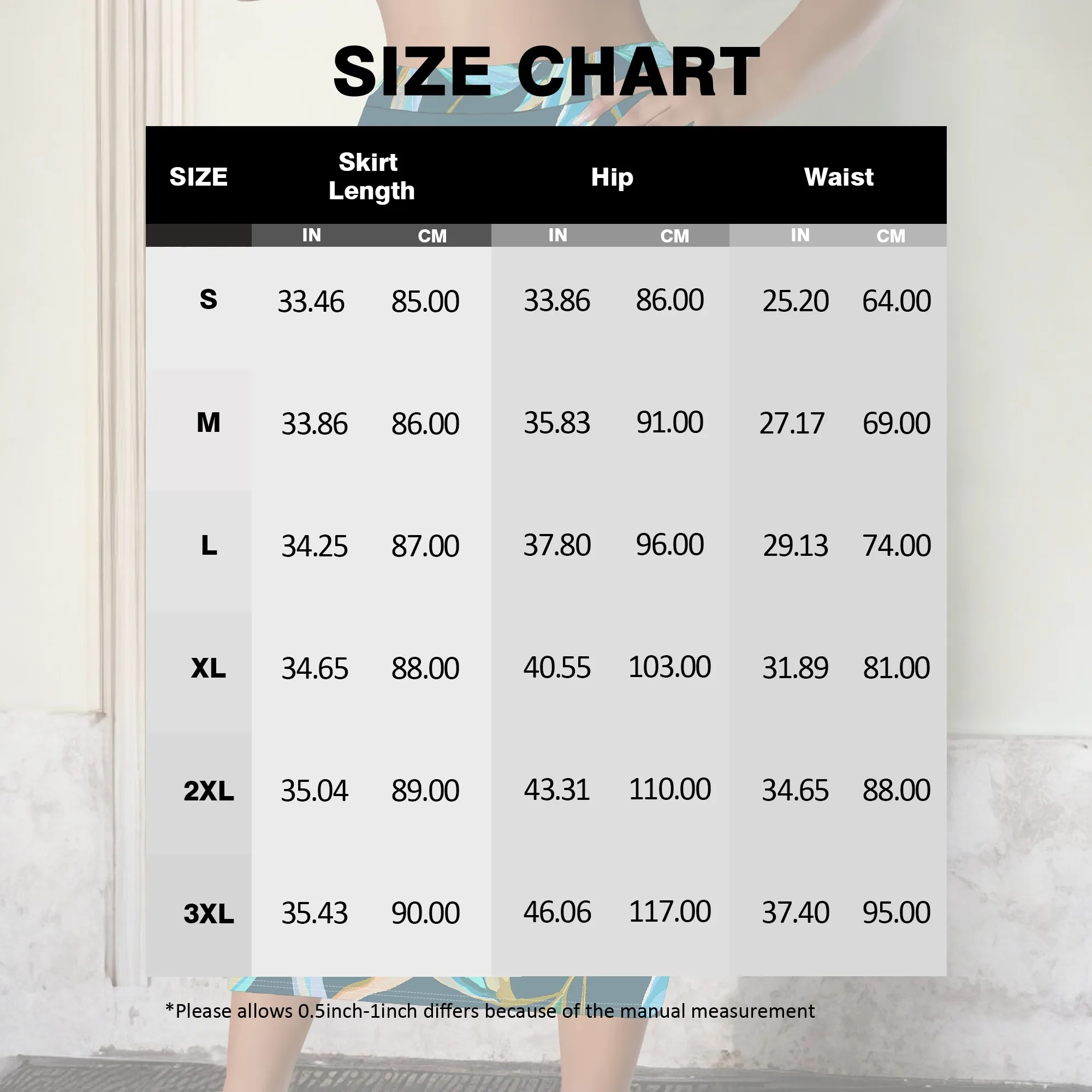 Midi-Rock mit tropischem Blätterdruck, Bleistiftrock mit hoher Taille, figurbetonte Partykleidung, lässige Büro-Unterteile, S-2XL – Detail 7