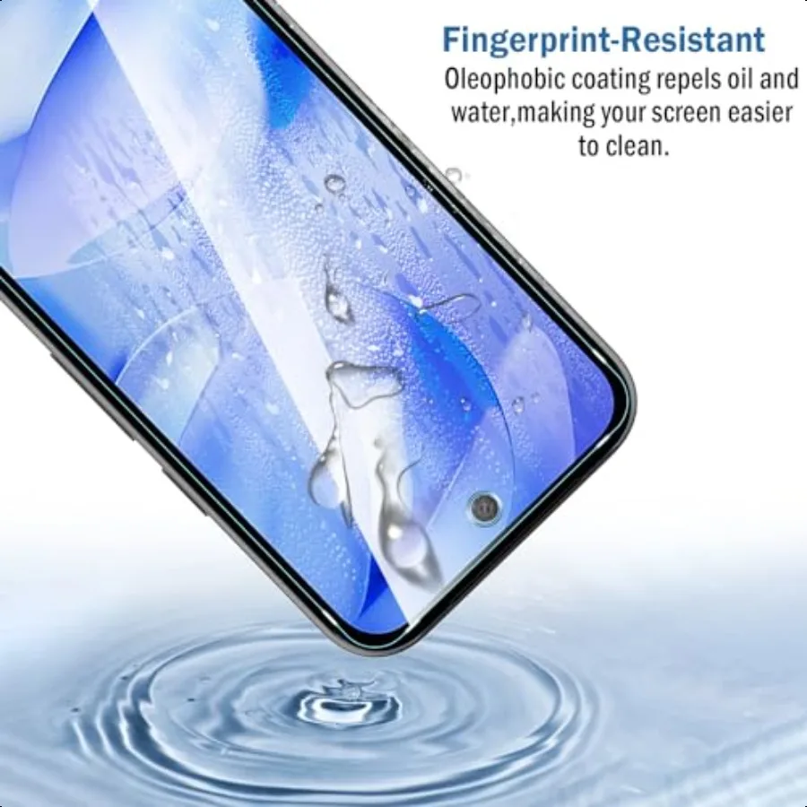 2 Pack Compatible with Google Pixel 9a Screen ProtectorFull Coverage 9H Tempered Glass Film HD Clear Scratch Resistant BubbleFr