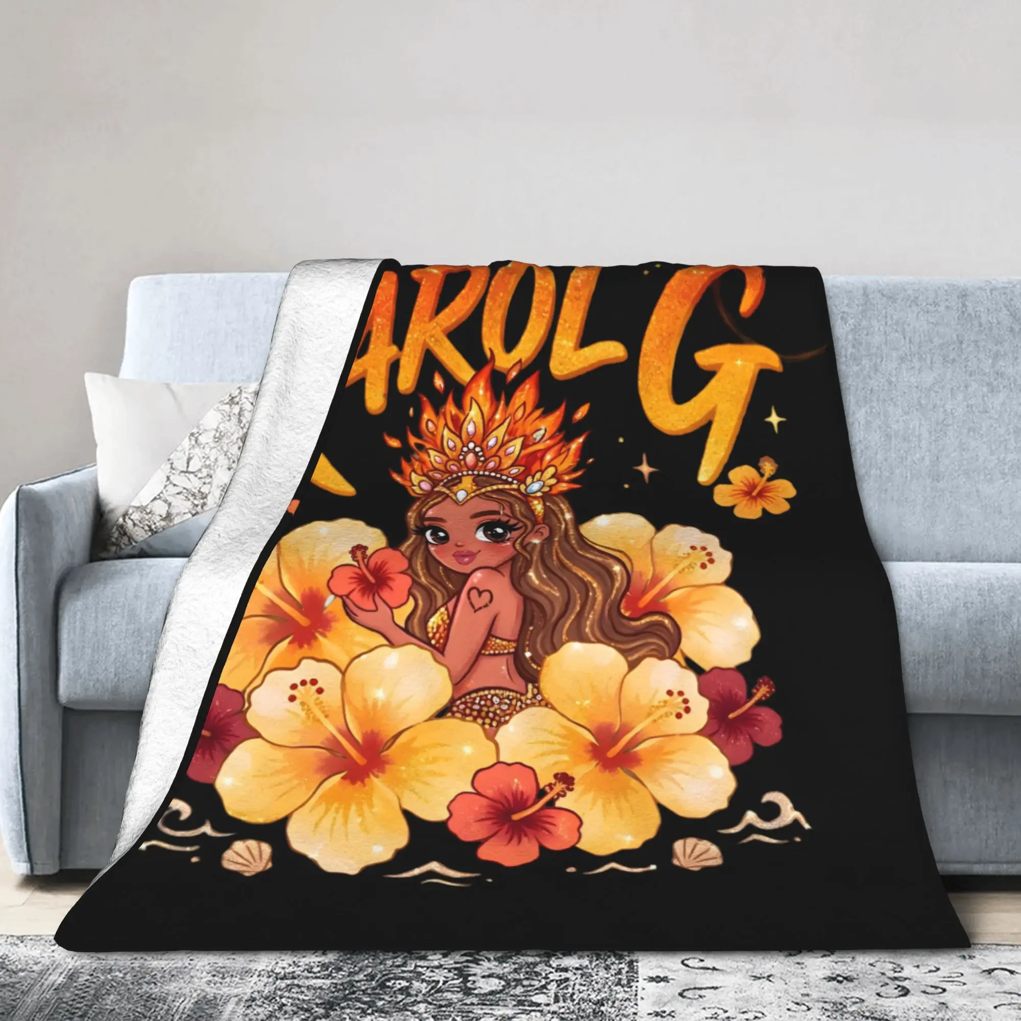 No Me Arrepiento De Sentir Tanto Karols G NMADST  Blankets Velvet  Cozy Soft Throw Blankets for Home Quilt
