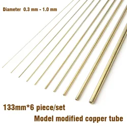 Model Modified Copper Tube 0.3mm-1.5mm Modeling Accessories Mecha Tanks Firearms Tool Hobby Upgrade Accessory