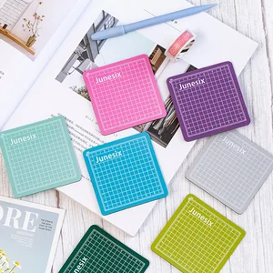 1PC Colorful Mini Model Cutting Mat Engraving Pad Art Supplies Stationery School Supplies 8*8cm for Art Supplies School Tools
