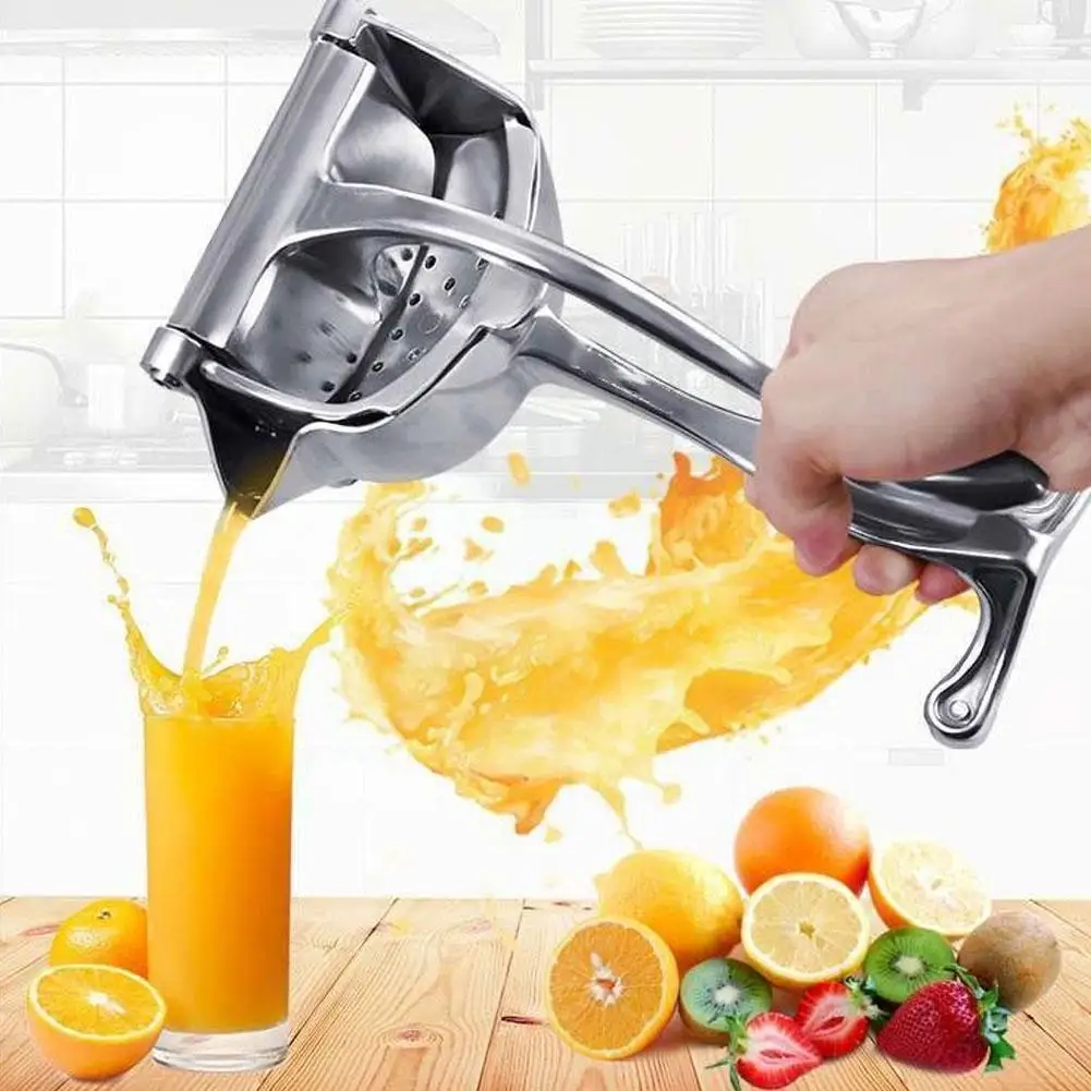 

Portable Manual Fruit Juicer Aluminium Alloy Kitchen Maker Citrus Tools Pressed Juice Hand Orange Accessories Lemon M7h2