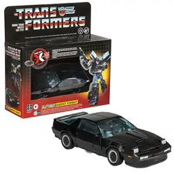 [in-stock] Hasbro Transformers Collaborative: Knight Rider X Transformers Autobot Agent Knight Model Toy Anime Action Figures