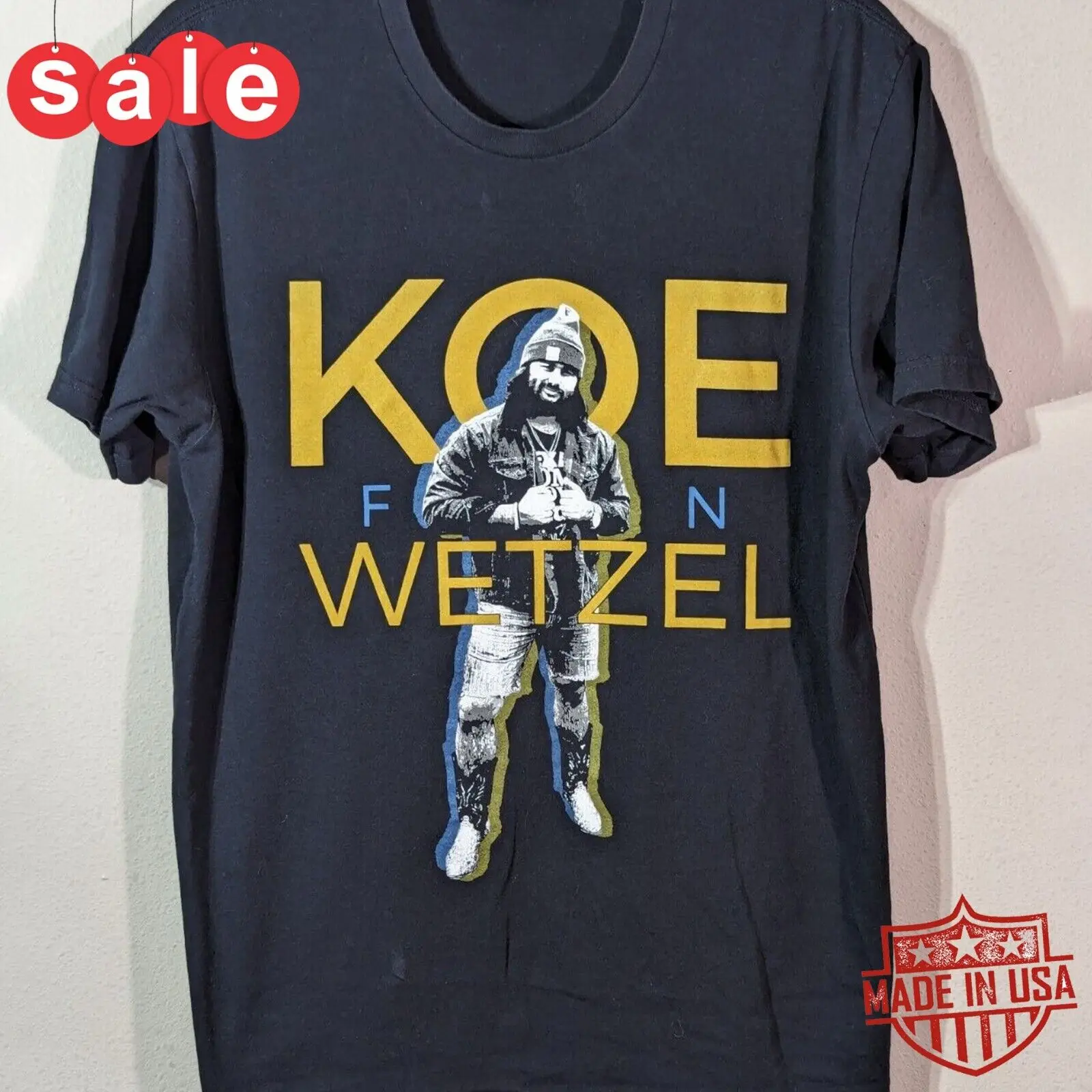 New Koe Wetzel Spring Concert Gift For Fans Unisex S-5XL Shirt RR44_32