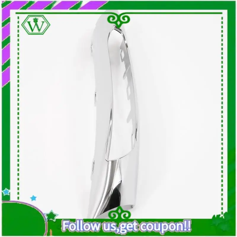 

AC34-L+R Front Bumper Fog Lamp Chrome Cover Parts 2128852174 2128852274 For Mercedes-Benz W212 AMG 2010-2013 Day Running Light T