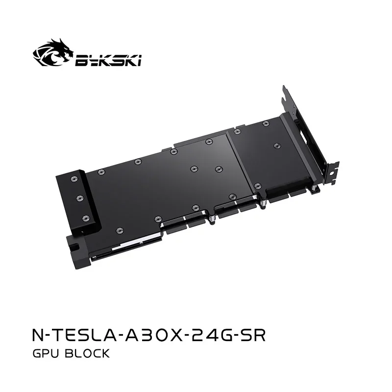 Bykski N-Tesla-A30X-24G-SR GPU كتلة استخدام لبطاقة الرسومات NVIDIA Tesla A30X 24G PC تبريد المياه النحاس جميع المبرد المعدني #5