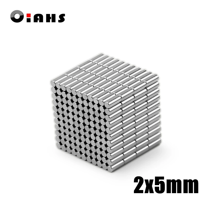 30000pcs 2x5mm Super Powerful Strong Bulk Small Round NdFeB Neodymium Disc Magnets Dia 2*5mm N35  Rare Earth NdFeB Magnet