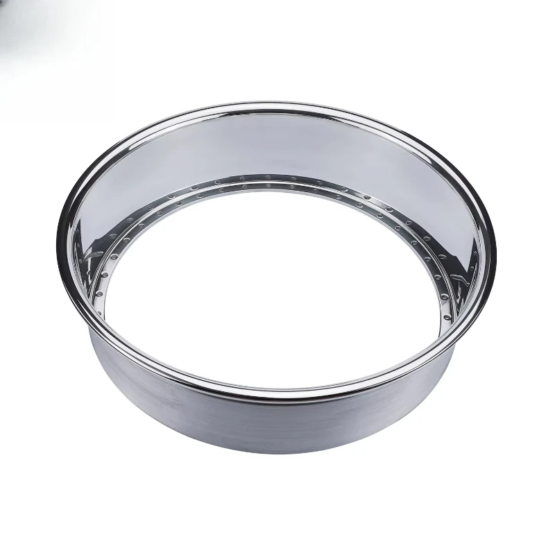 3-Piece forged wheel outer lip 19 soft lip reverse mount