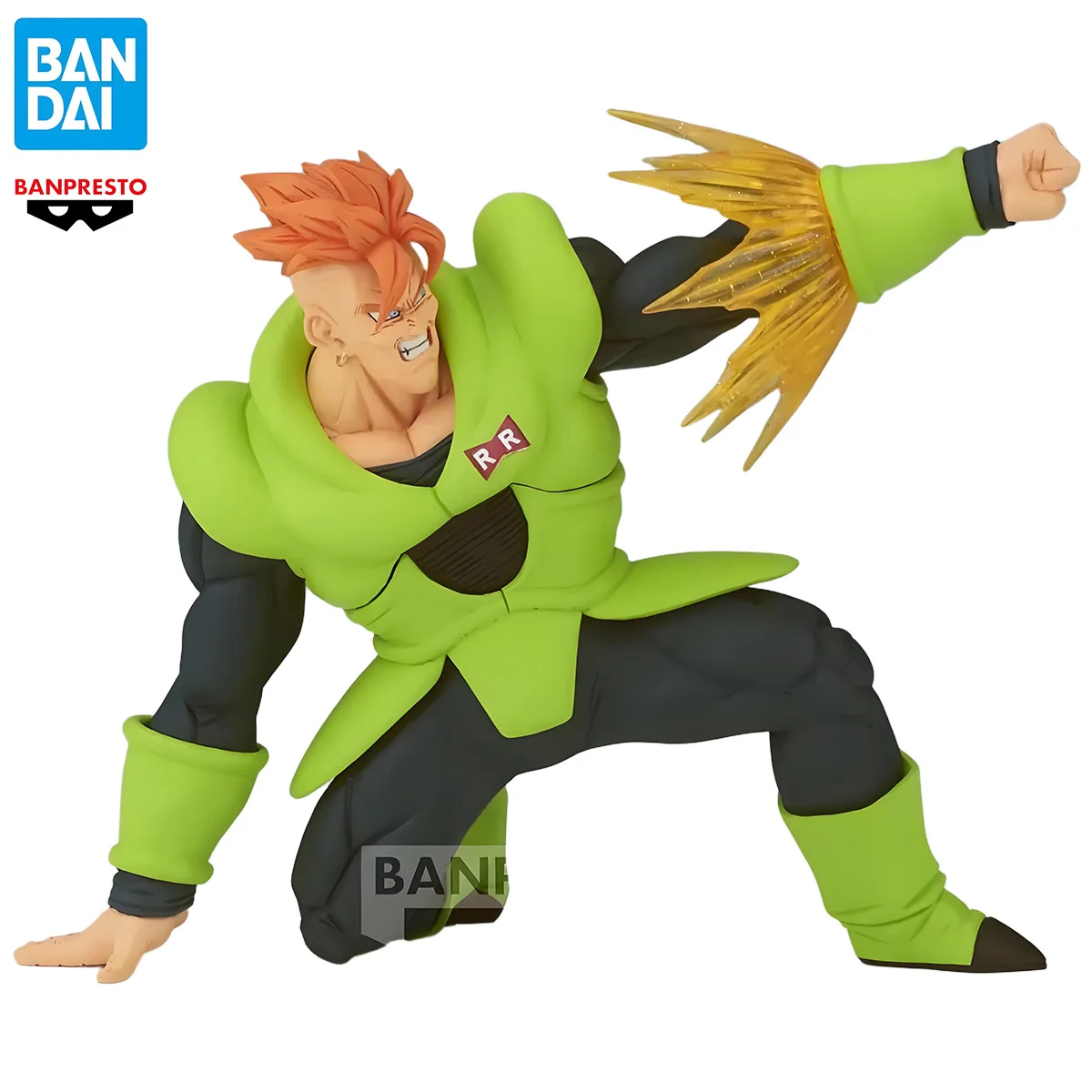 

In Stock Bandai Genuine BANPRESTO Gxmateria Dragon Ball Z THE ANDROID 16 PVC Anime Action Figures Collection Model Toy Kids Gift