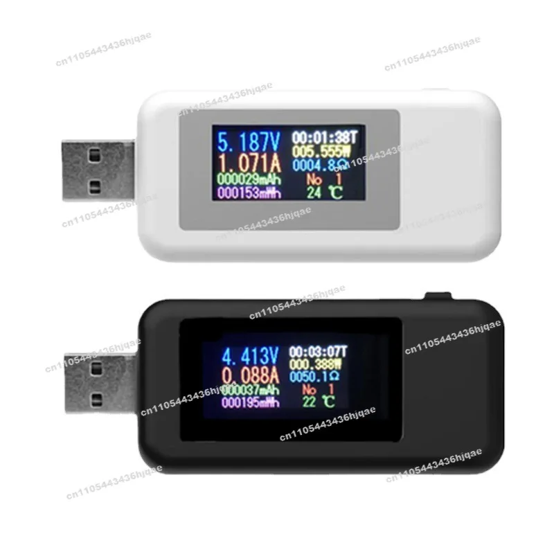 

MX18L USB Meter Color Screen Charger Detector Voltmeter Ammeter